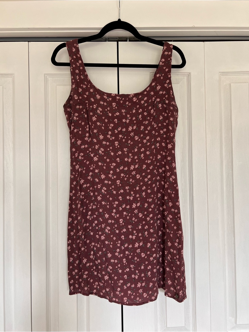 Vintage style mini floral ditsy dress